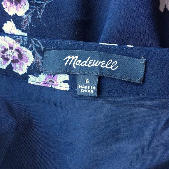 Madewell • Skygaze Dress in Pansy Bouquet - Picture 5 of 8